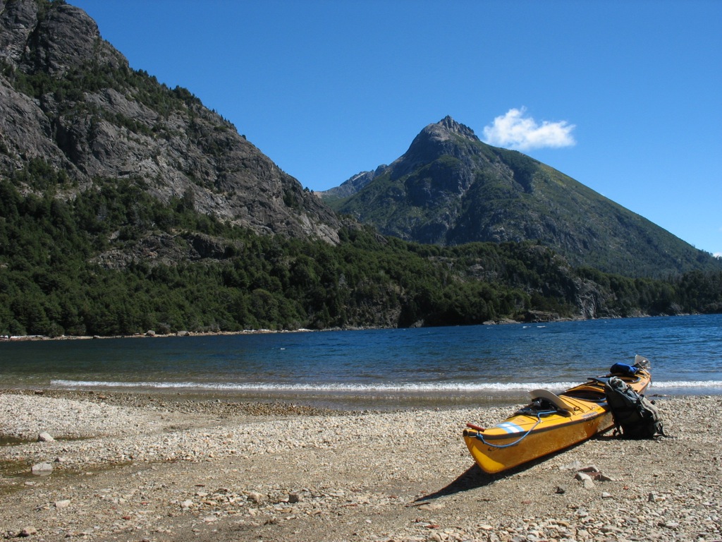 kayaking in Patagonia