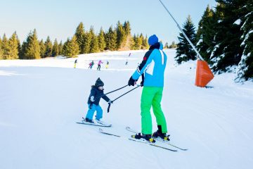 how to ski backwards