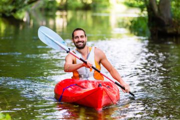 kayak paddling technique